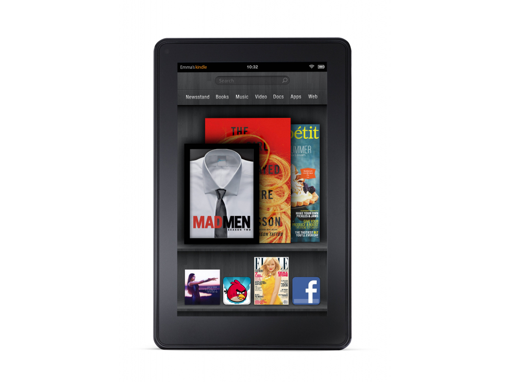 iPad or Kindle Fire